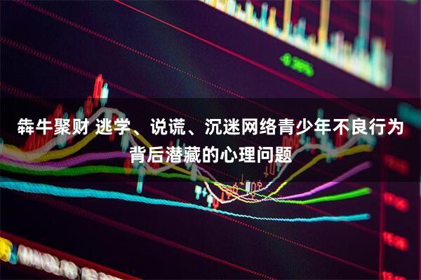犇牛聚财 逃学、说谎、沉迷网络青少年不良行为背后潜藏的心理问题